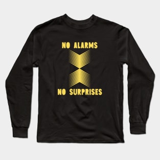 No Surprises, mustard Long Sleeve T-Shirt